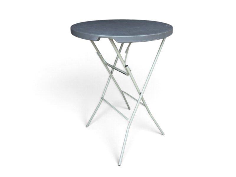 Café borde Ø80 cm. Højde 110 cm.