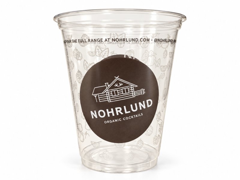 Nohrlund cocktailkrus Engangs 30 cl. (50 stk.)